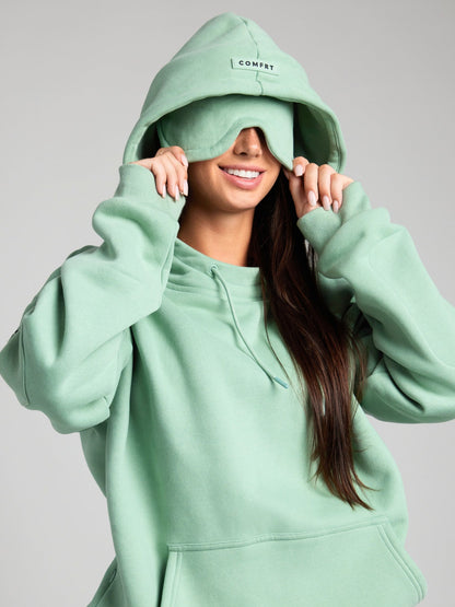Comfrt Airplane Mode Travel Hoodie Heavyweight Fleece