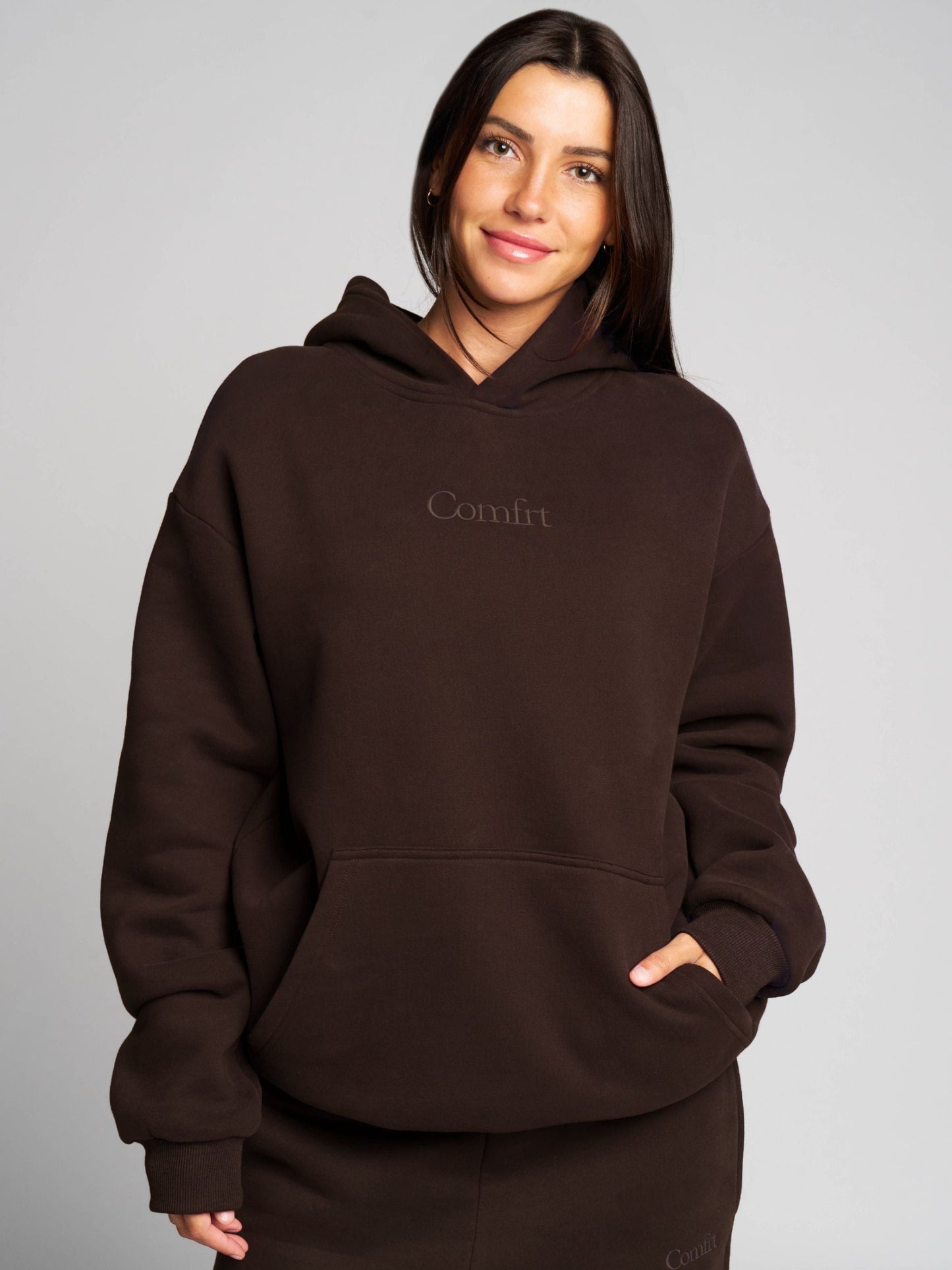 Signature Hoodie Unisex Oversized CloudTouch mit Kapuze und Kängurutasche