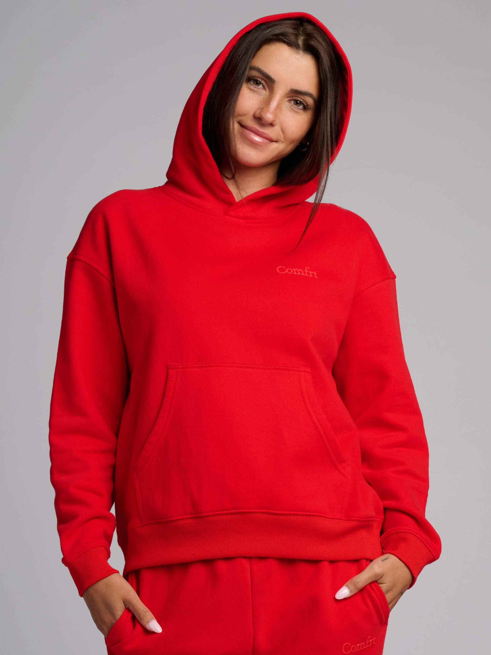 Comfrt Halo Lightweight Crop Hoodie
