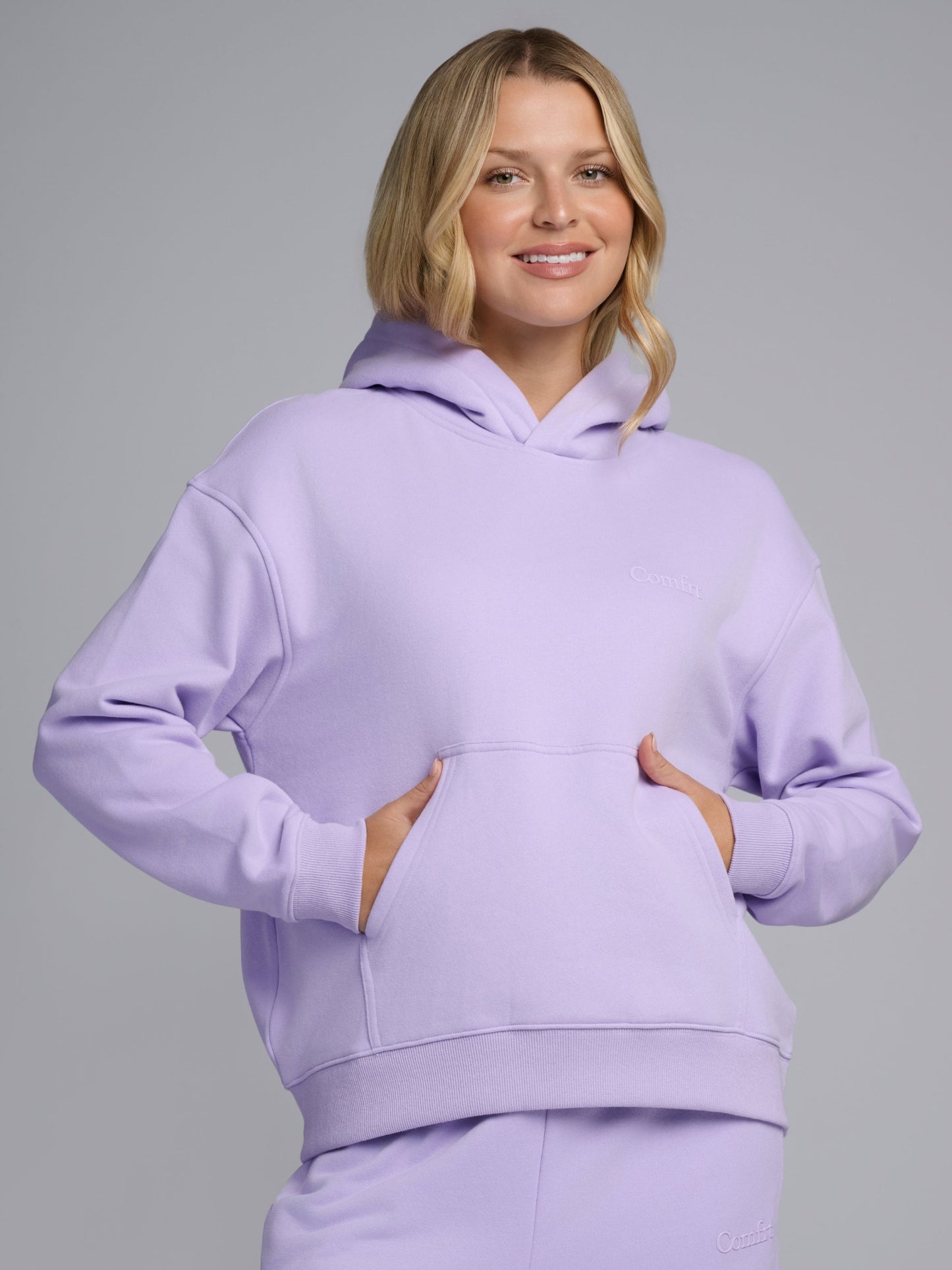 Comfrt Halo Lightweight Crop Hoodie