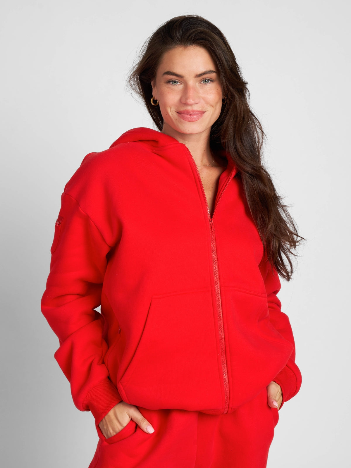 Comfrt Travel Essentials Zip Hoodie