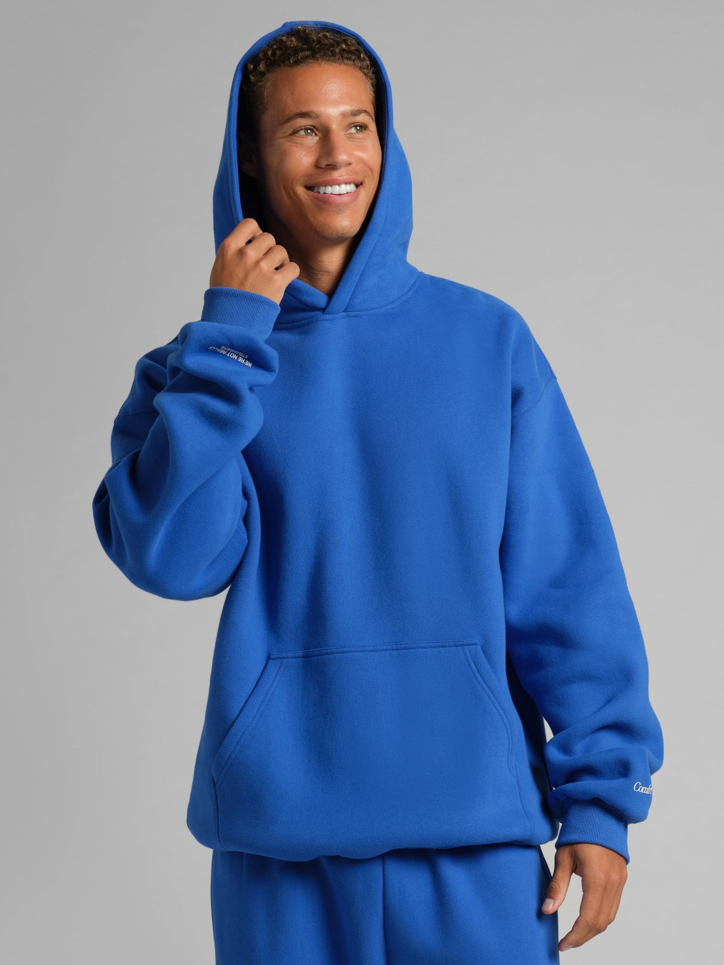 Comfrt Oversized Hoodie aus Schwerem Superweichem Baumwollmix für Jeden Tag