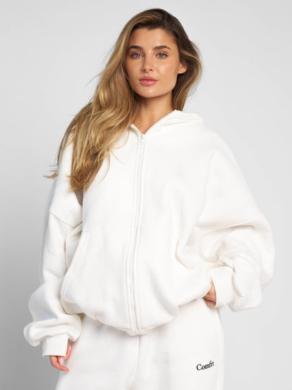 Comfrt Cloud Zip Oversized Hoodie