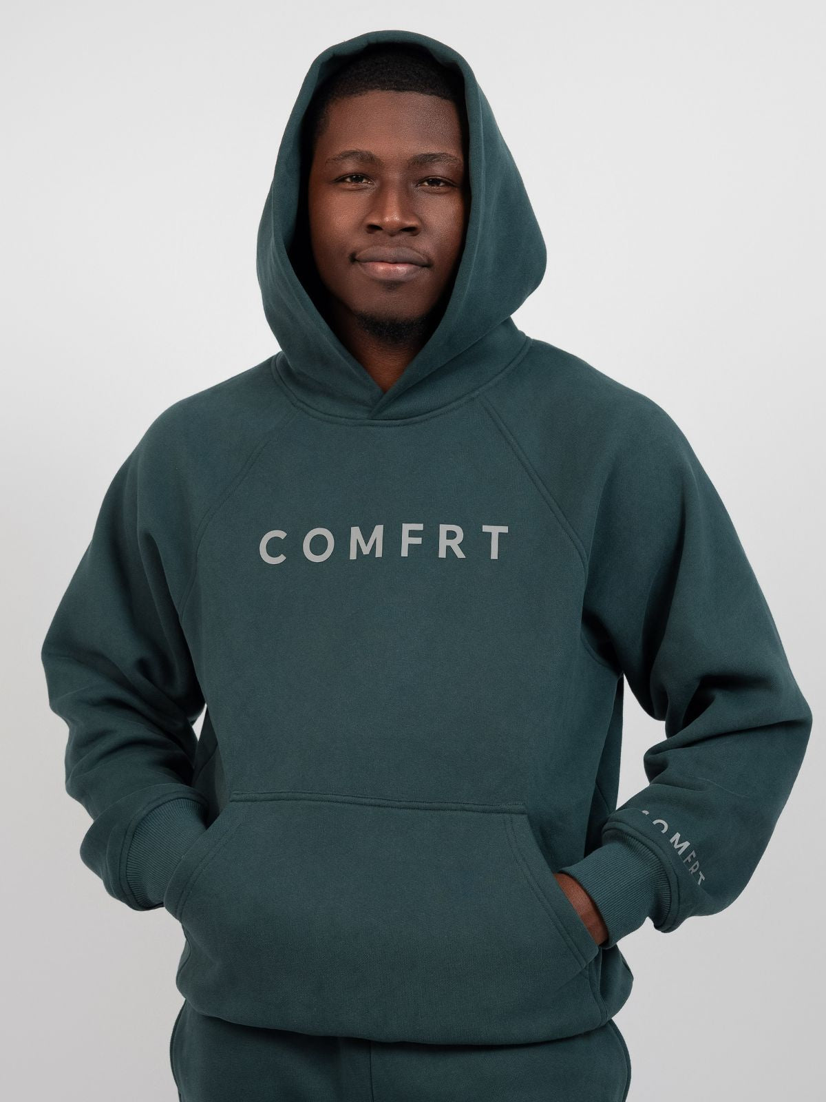 Comfrt Tranquil Hoodie Unisex Gewichtet Oversized Entspannend Komfort
