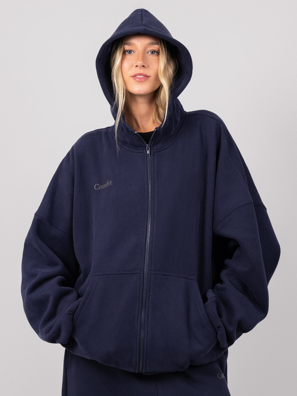 Comfrt Cloud Zip Oversized Hoodie