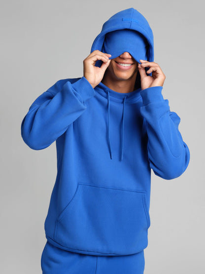 Comfrt Airplane Mode Travel Hoodie mit integrierter Augenmaske