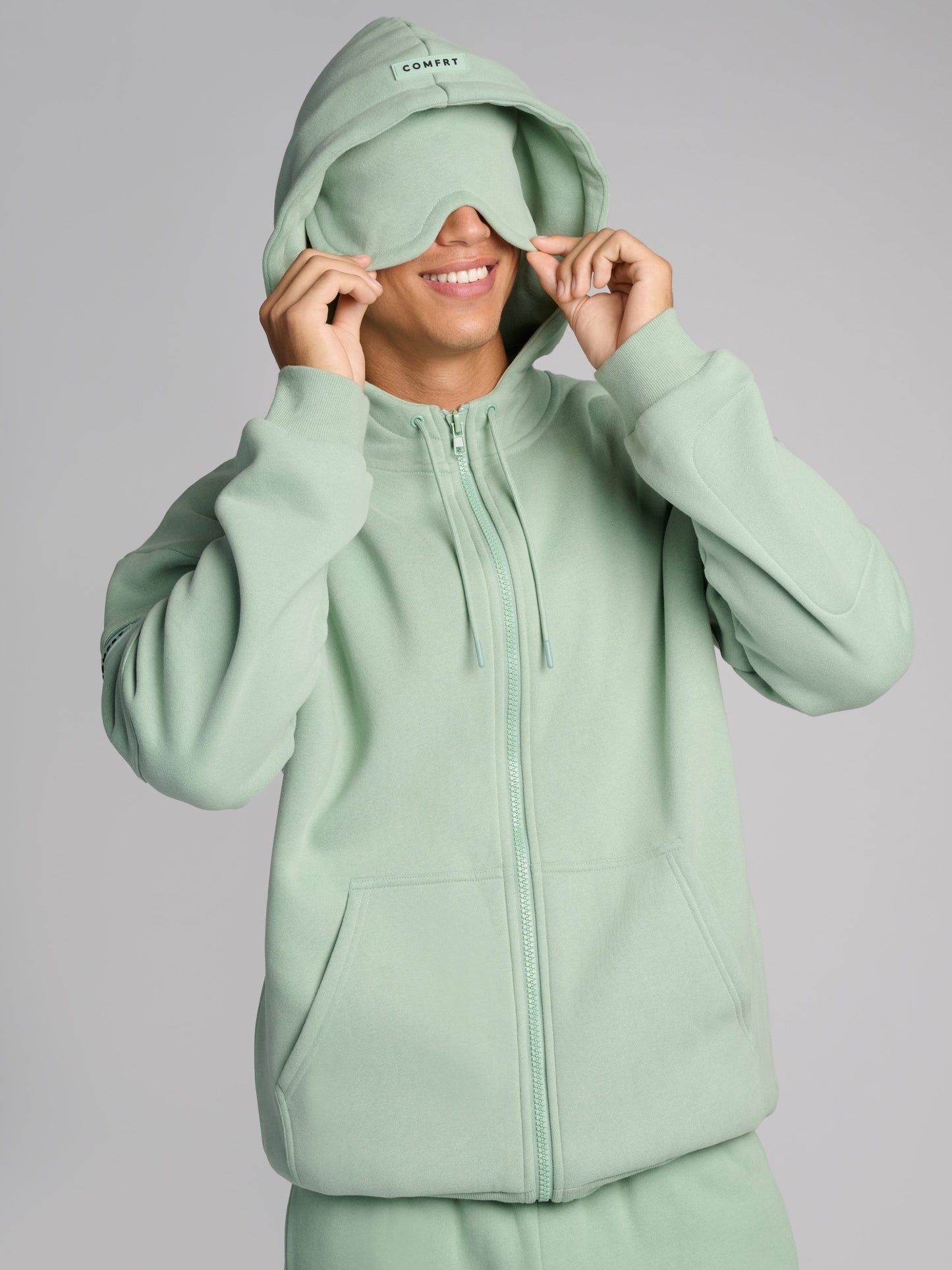 Comfrt Airplane Mode Travel Zip Hoodie