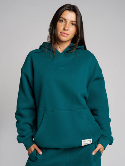 Comfrt Kapuzenpullover Oversized Passform Superweicher Baumwollmix Unisex Stil