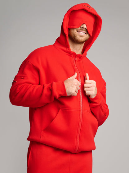 Comfrt Airplane Mode Travel Zip Hoodie