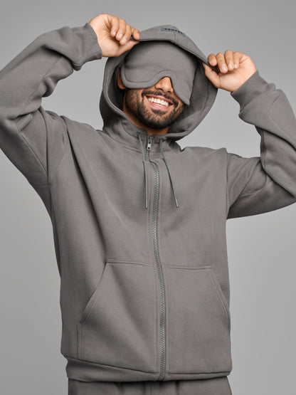 Comfrt Airplane Mode Travel Zip Hoodie