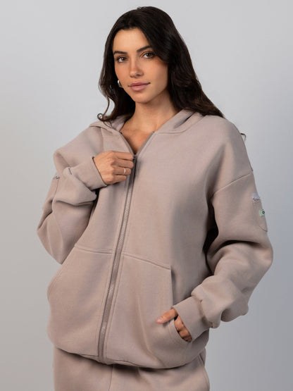Comfrt Travel Essentials Zip Hoodie