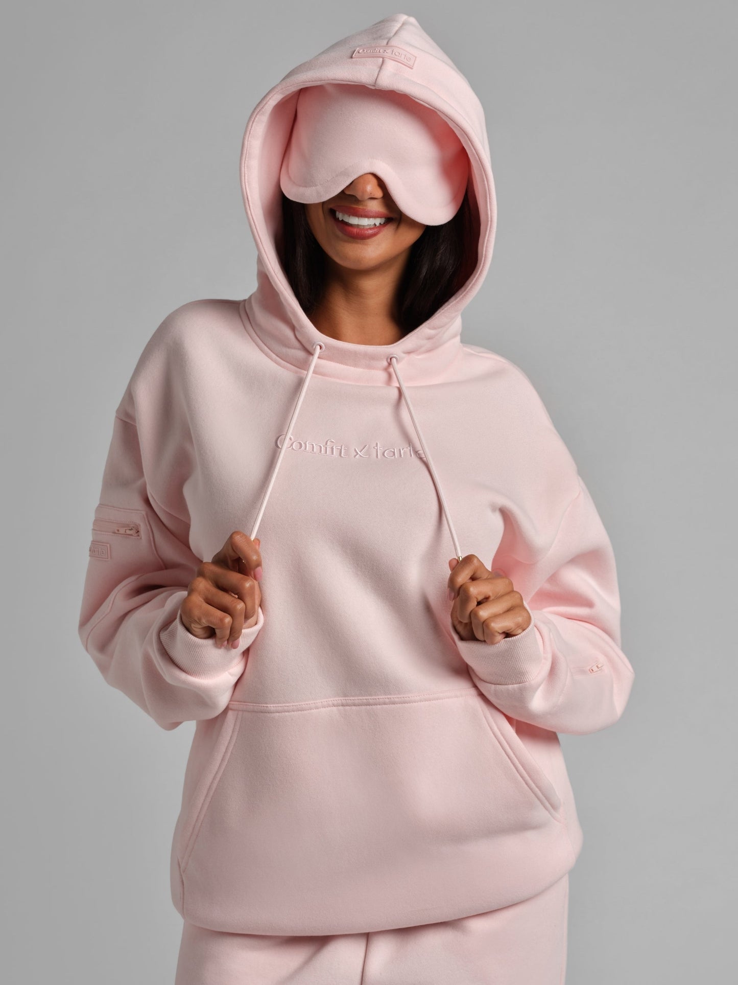 Comfrt x Tarte Airplane Mode Travel Hoodie Unisex Super Soft