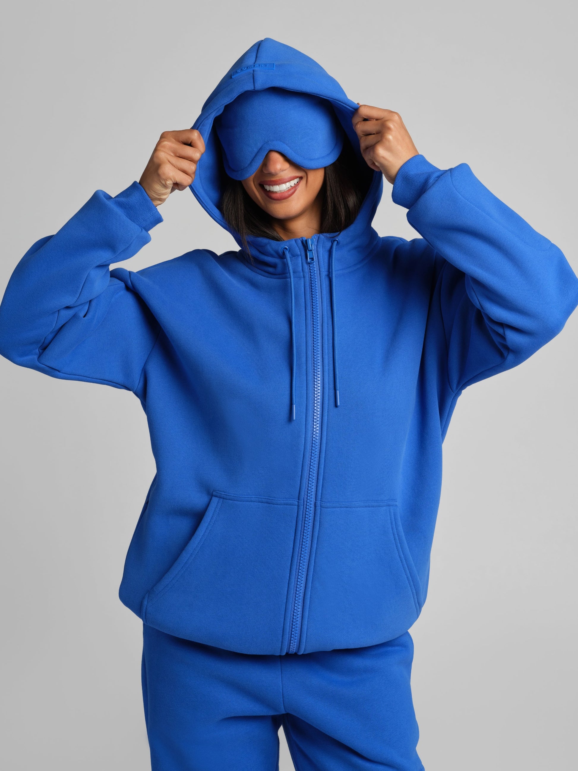 Comfrt Airplane Mode Travel Zip Hoodie