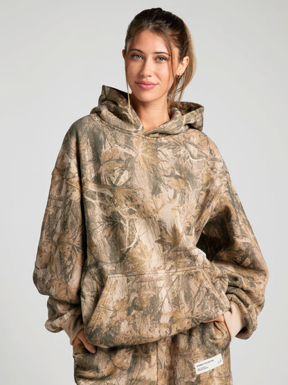 Comfrt Camo Kapuzenpullover Schweres Weiches Camouflage Design Unisex