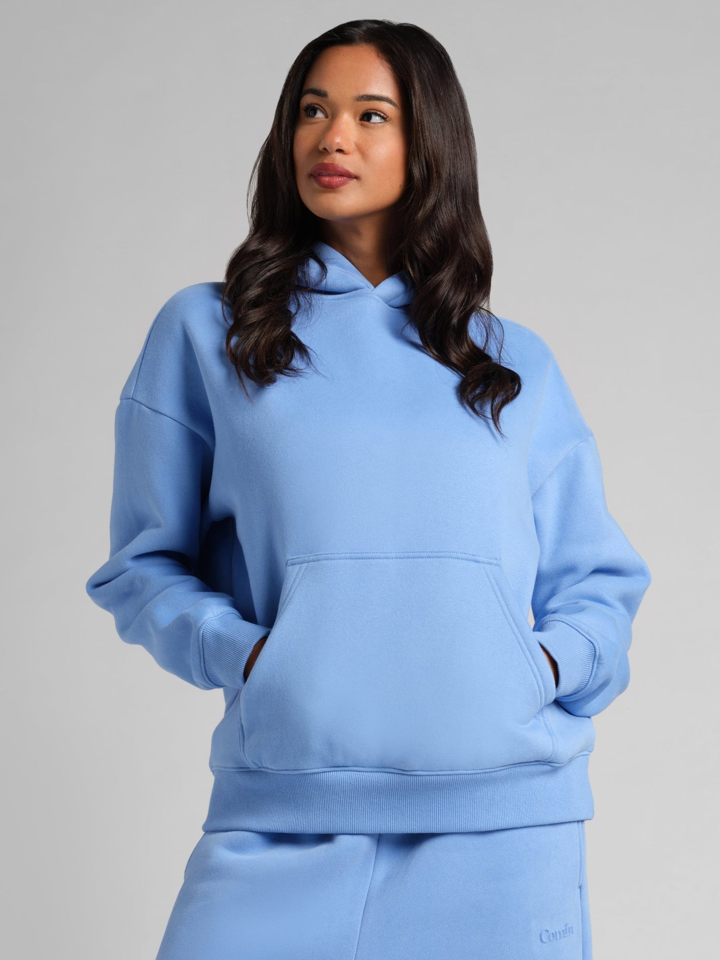 Comfrt Basic Crop Hoodie Unisex Super Soft Cotton Blend