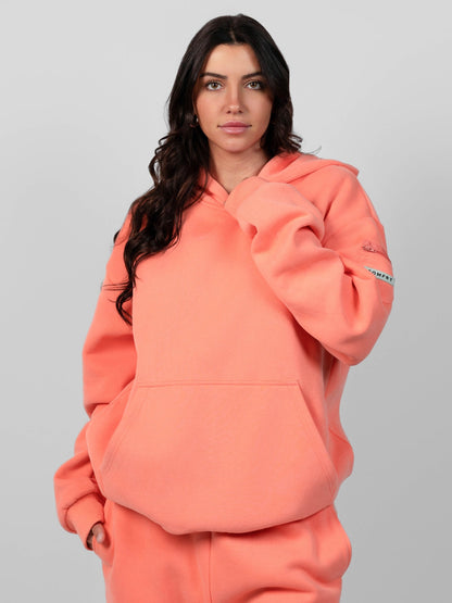 Comfrt Travel Essentials Kapuzenpullover – Superweiche Baumwollmischung, Mehrere Farben