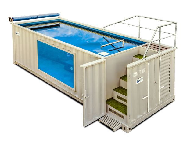 Contenedores Ejido Piscina Panoramica Autoportante 6,05 × 2,44 m