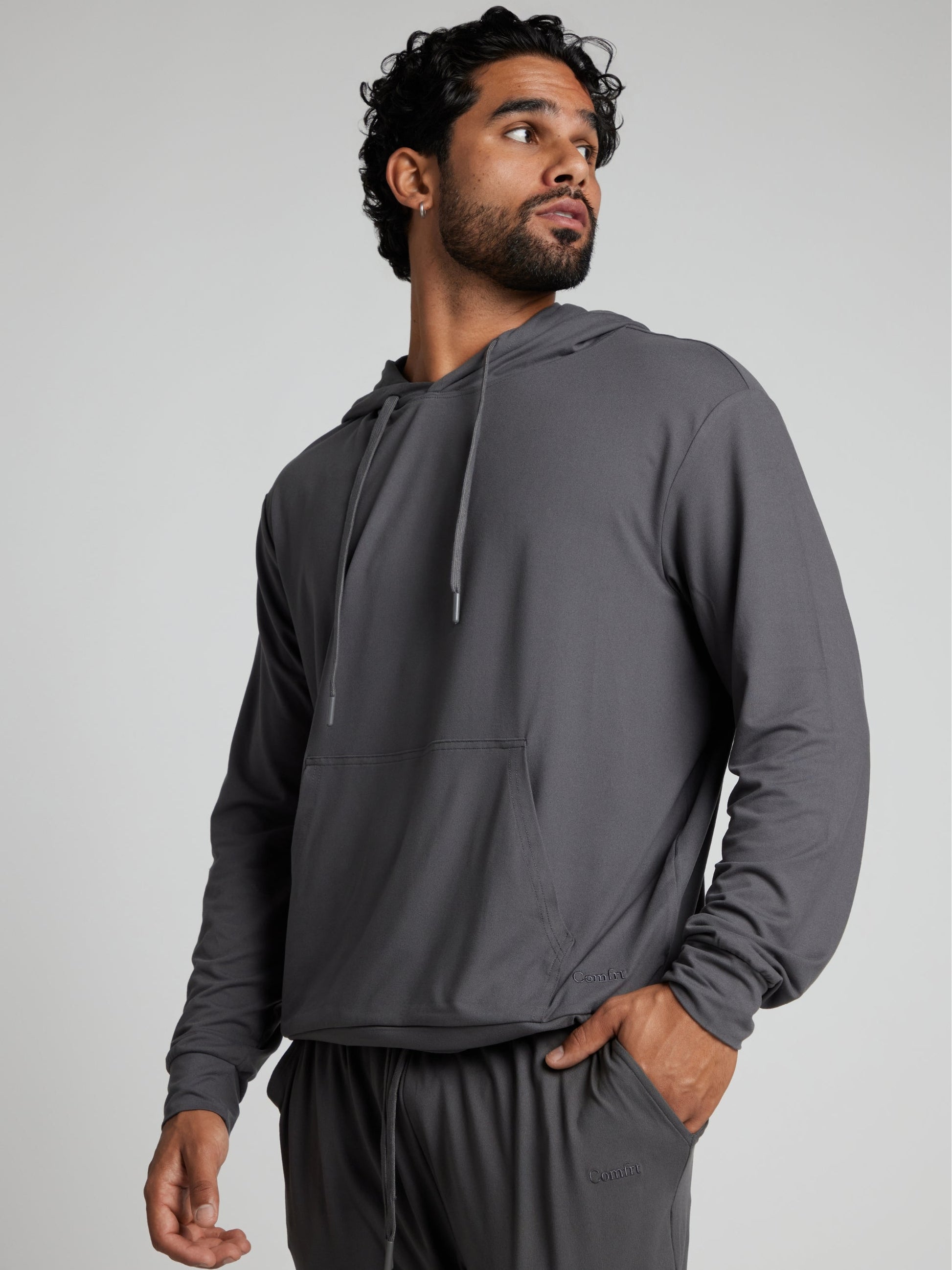 Comfrt AllDayJersey Hoodie – Leichtes Atmungsaktives Oberteil für Unisex Ganzjährig