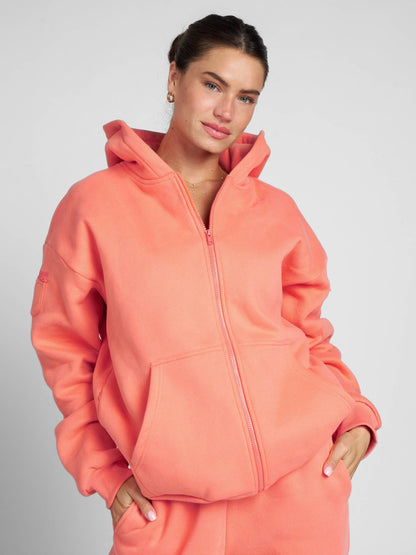 Comfrt Travel Essentials Zip Hoodie