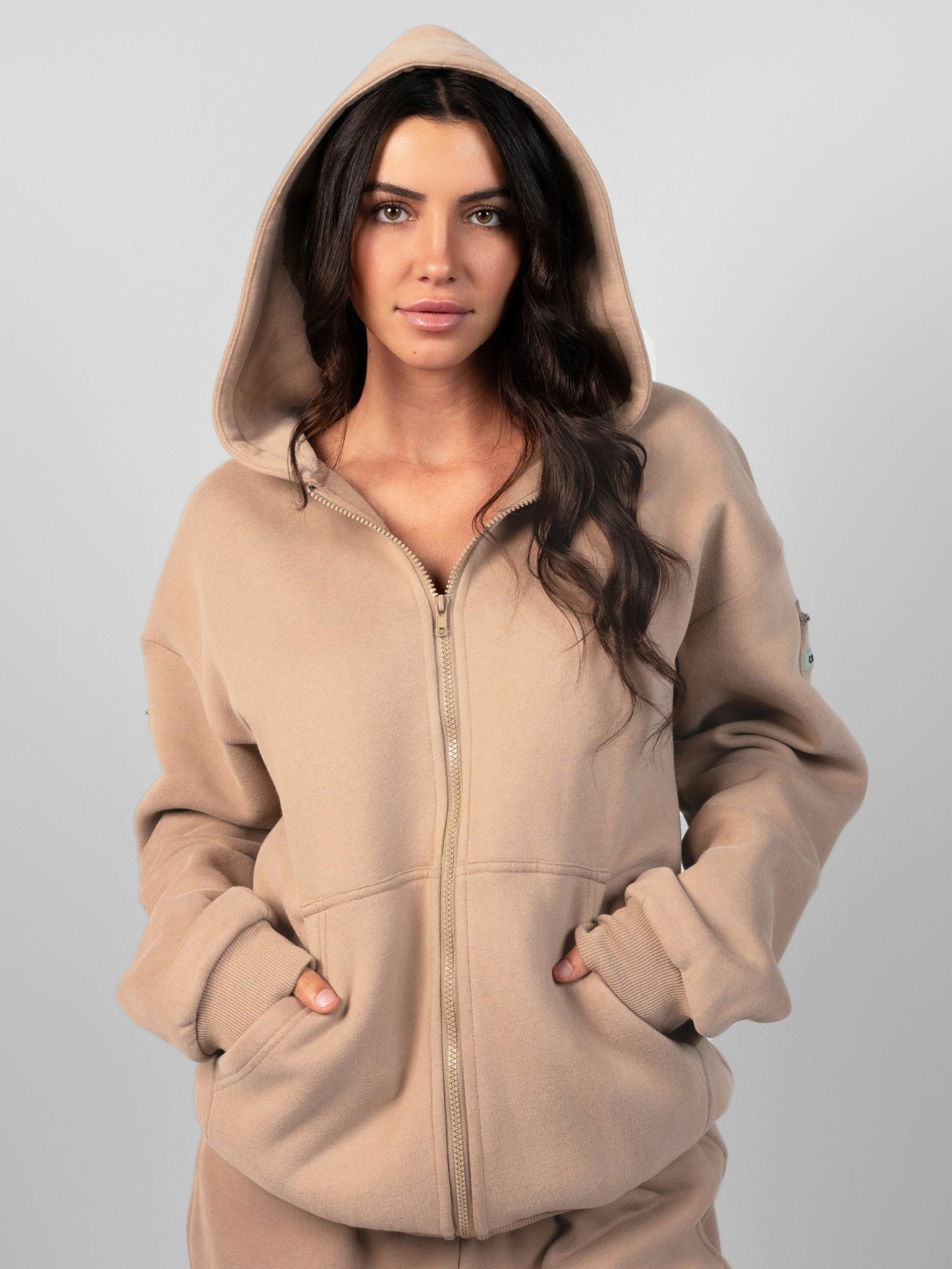 Comfrt Travel Essentials Zip Hoodie