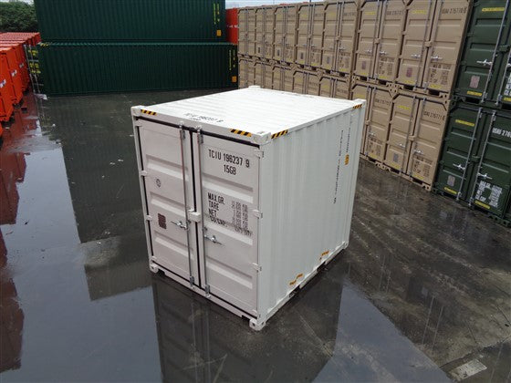 Contenedores Ejido High Cube Contenitore Marittimo 10 Piedi Bianco