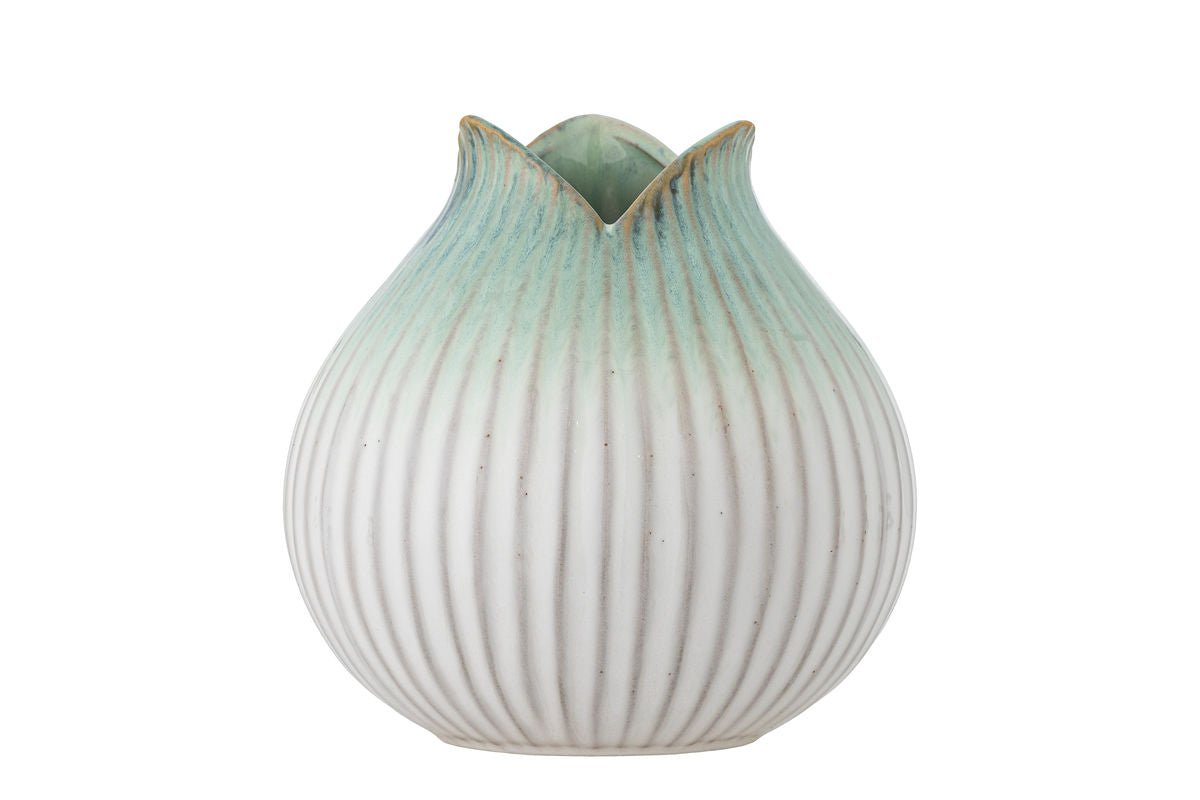 Vase Sylven – Steingut mit reaktiver Glasur