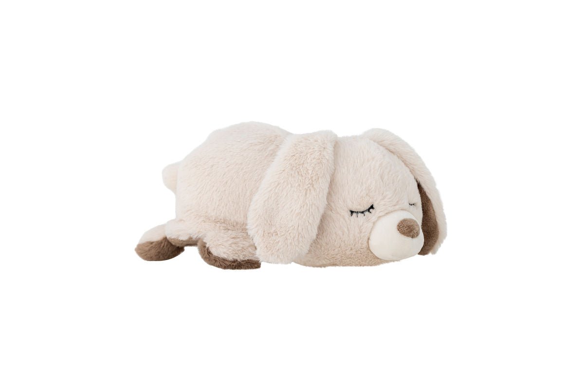Luxusbetten24 Nori Wendbares Kuscheltier – Braun & Natur, Polyester Plüsch