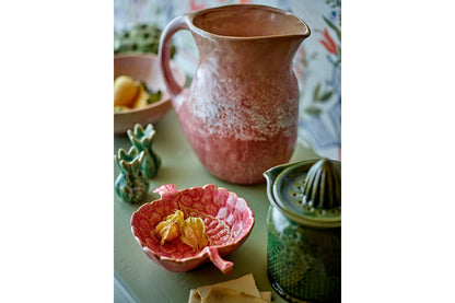 Luxusbetten24 Havrin Schale aus Steingut, Rose