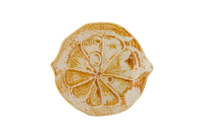 Servierplatte Luvia Braun – aus Steingut, Elegant