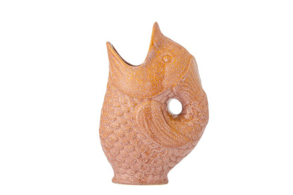 Luxusbetten24 Nerio Vase Braunes Steingut Braun
