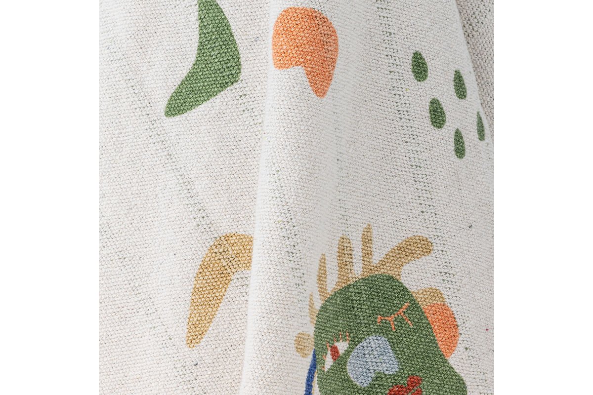 Luxusbetten24 Überwurfdecke Billy Aus Recycelter Baumwolle 160x130 Bunt
