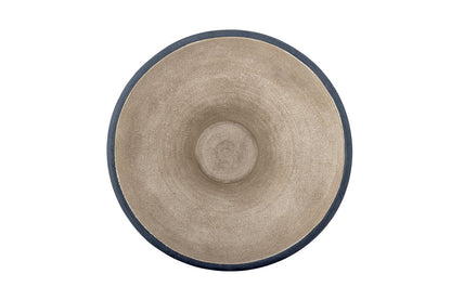 Aveno Terracotta Schale – Schwarz, Handgefertigt, Elegantes Design, Wohnaccessoire