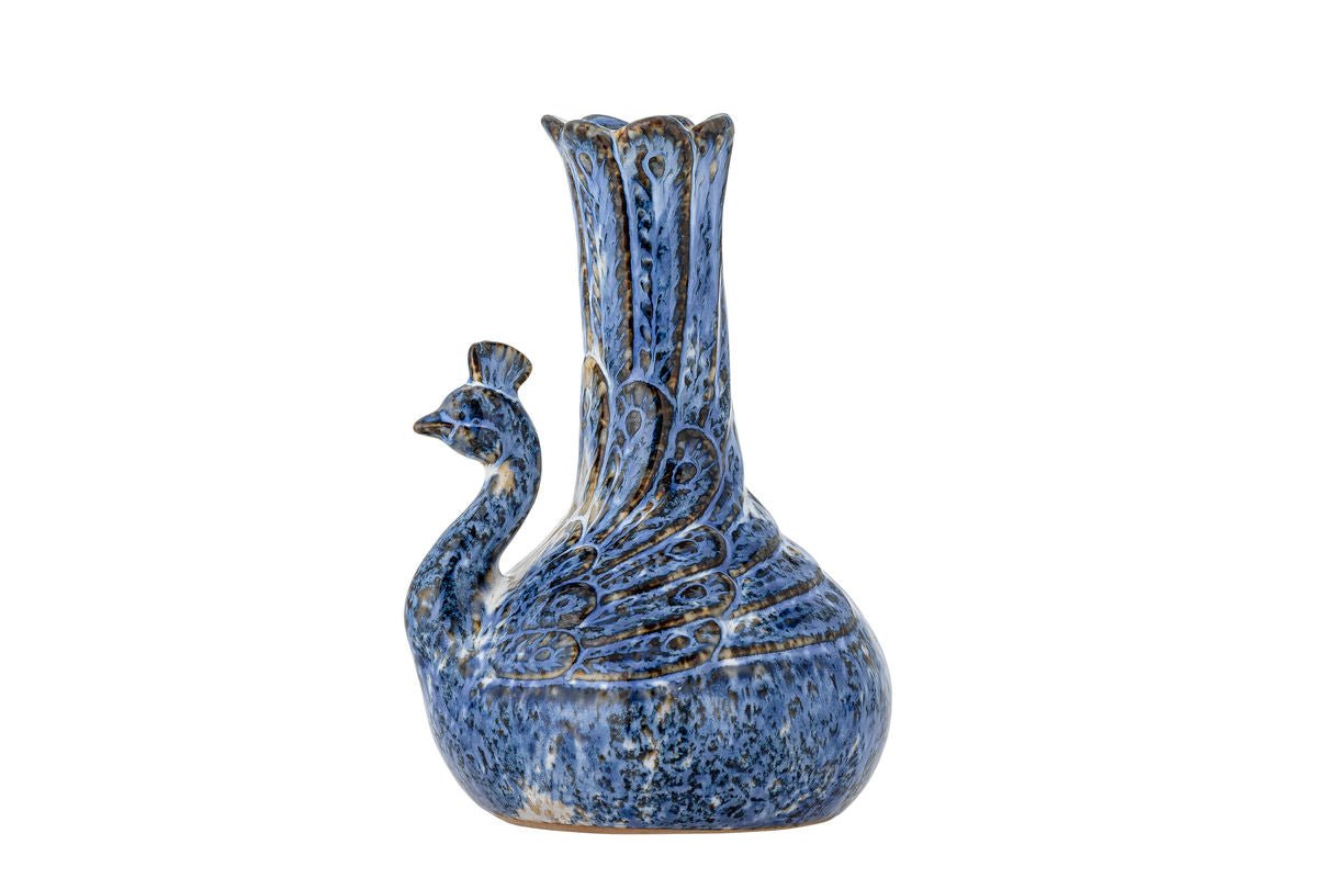 Vase Birdie aus Steingut