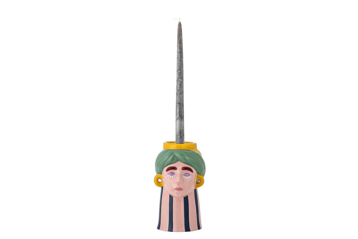 Vase „Wonda“ – skulpturales Steingut