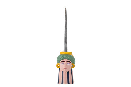 Vase „Wonda“ – skulpturales Steingut