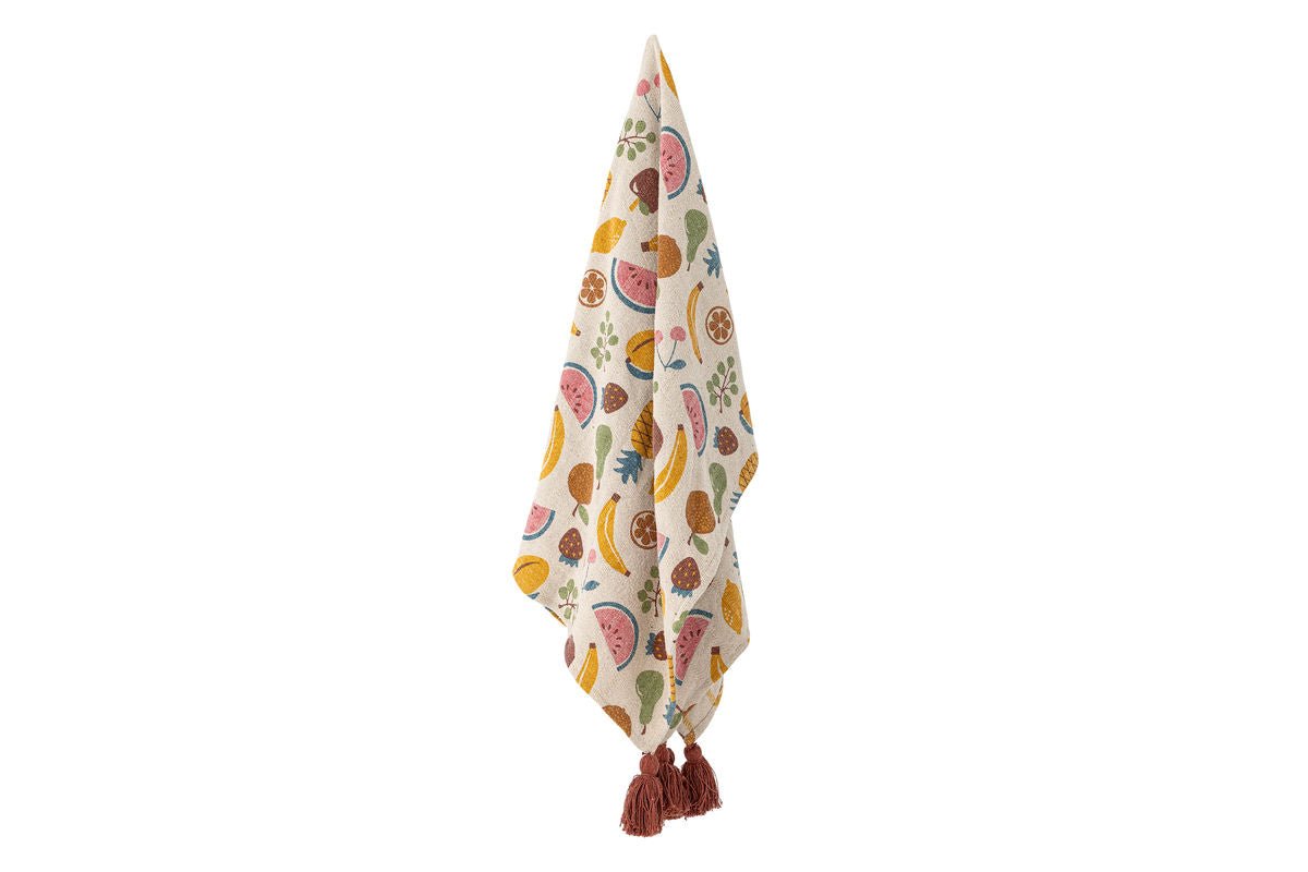 Luxusbetten24 Lucy Überwurfdecke Bunt Aus Recycelter Baumwolle 160x130