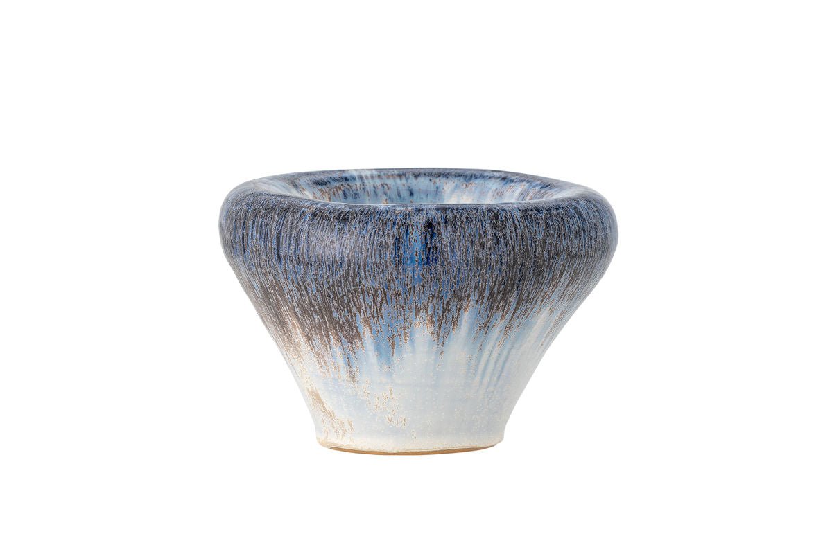 Schale Mireya – Blaues Steingut