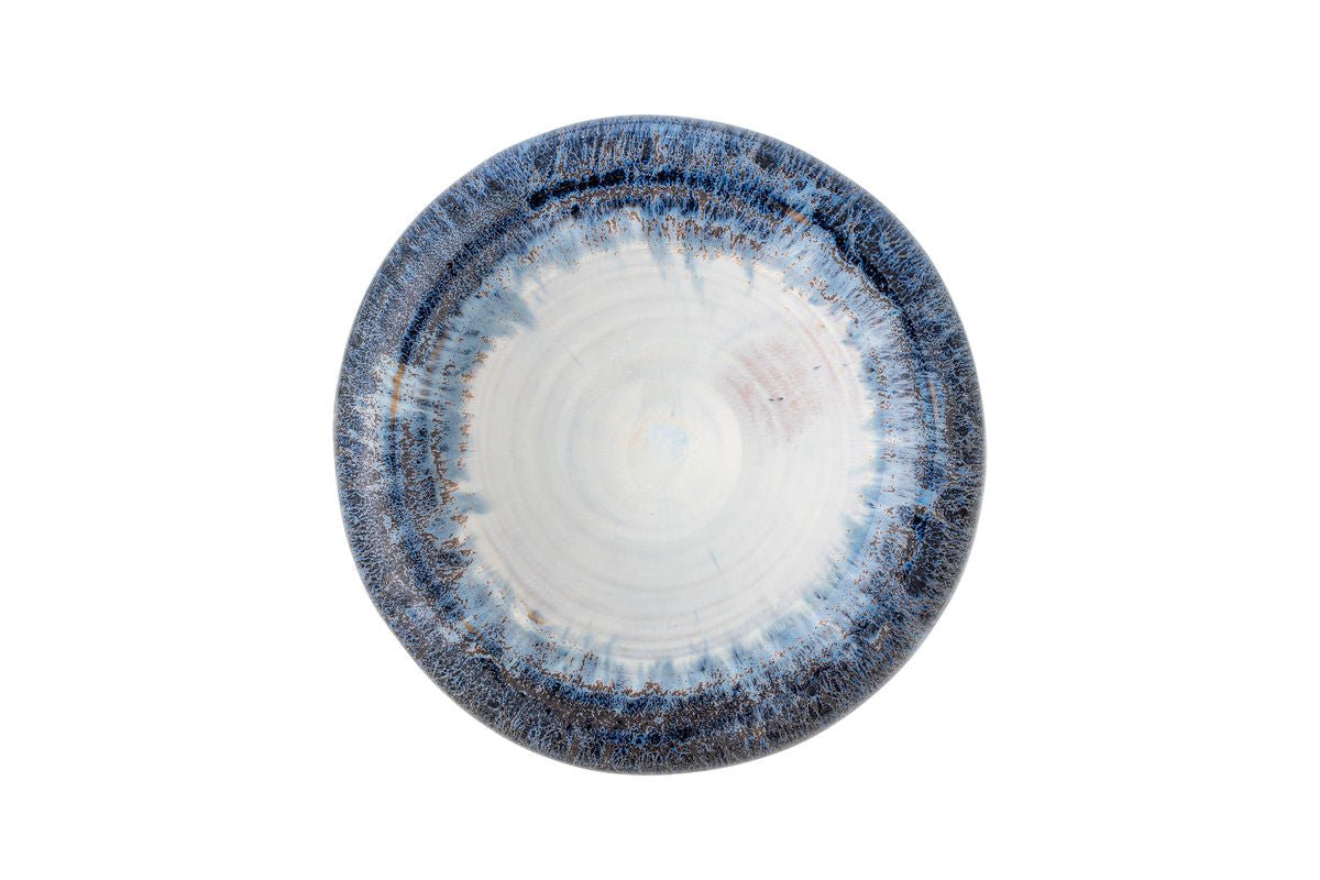 Schale Mireya – Blaues Steingut