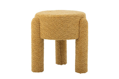 Beistellhocker Bini – Dekorativer Hocker in Gelb