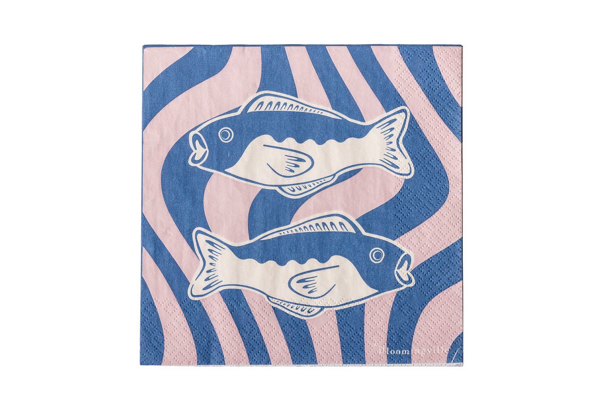 Papierservietten Mare 33 x 33 cm 20 Stück maritimes Design