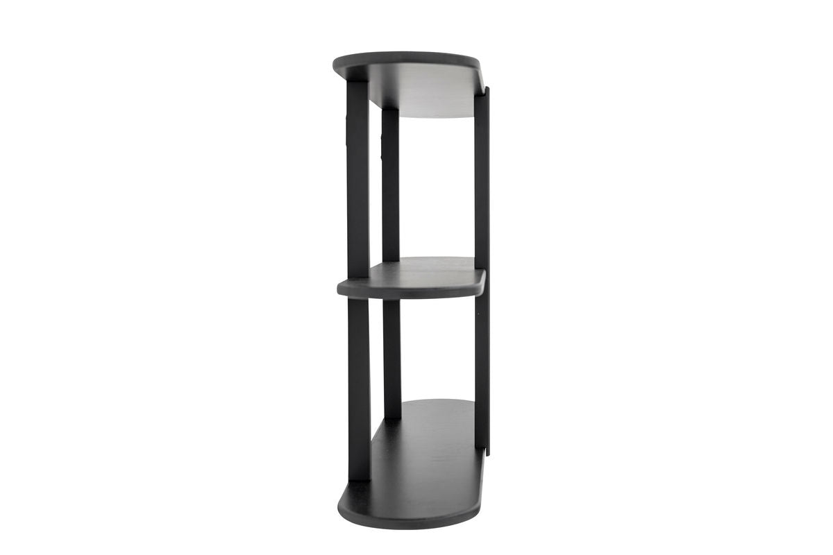 Regal Sombra – Skulpturales Design in Schwarz