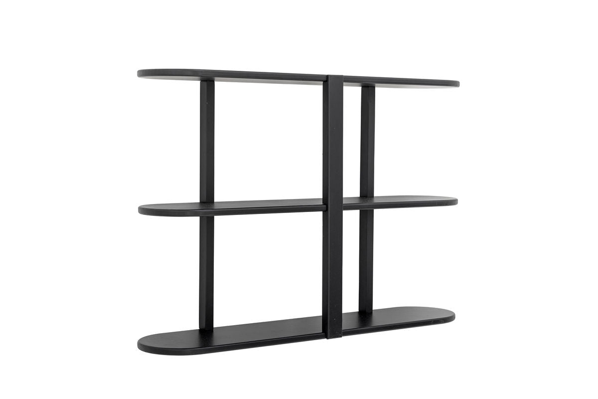 Regal Sombra – Skulpturales Design in Schwarz