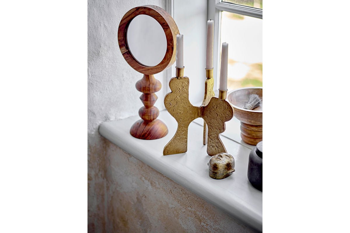 Corelia Kerzenhalter Metall Goldoptik Modern Elegant