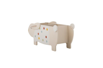 Luxusbetten24 Leona Kinder Regal Fächer & Stauraum aus FSC-Holz Weiß