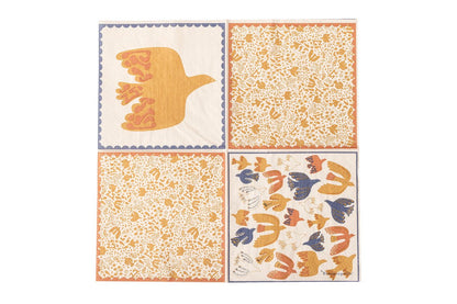 Viva Papierserviette Bunt 33×33 cm 20 Stück Grafisches Design
