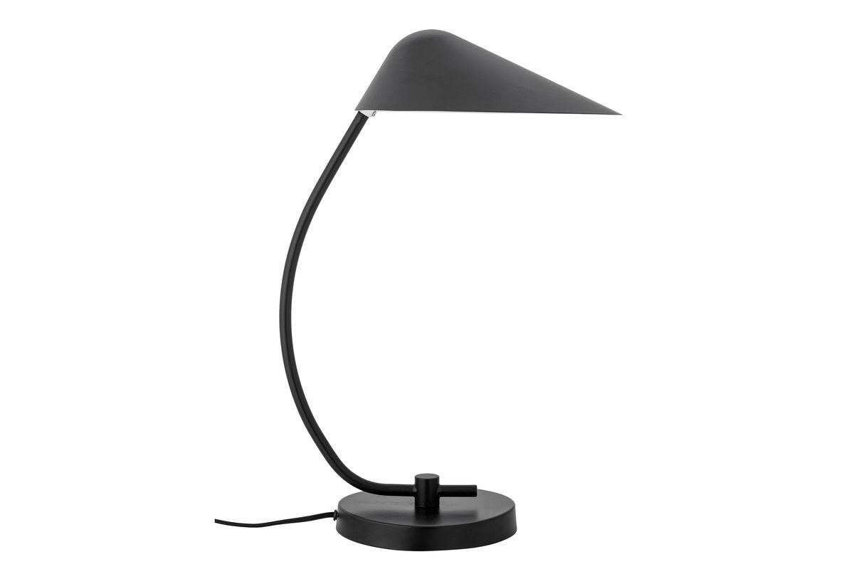 Luxusbetten24 Gazi Tischlampe Asymmetrisch Moderne Schwarz