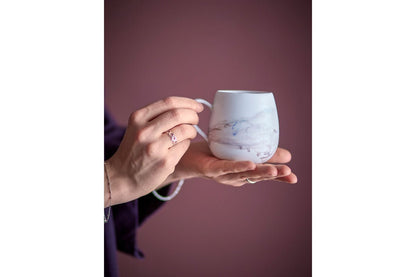 Arvona Tassen‑Set Braun Steingut 4‑Teilig Für Kaffee Im Set