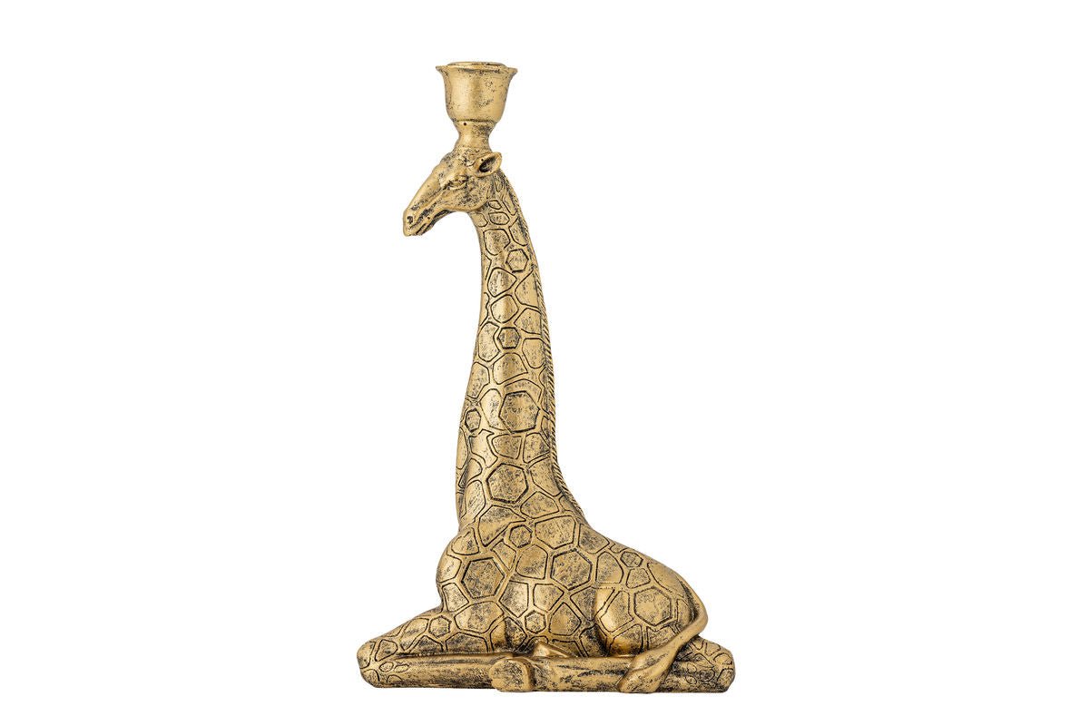 Kerzenhalter Savana Polyresin Goldoptik Stil Gold Dekorativ Wohnzimmer