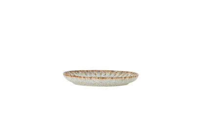 Luxusbetten24 Teller Arden Steingut Grau‑Beige Klassisches Modernes Essgeschirr