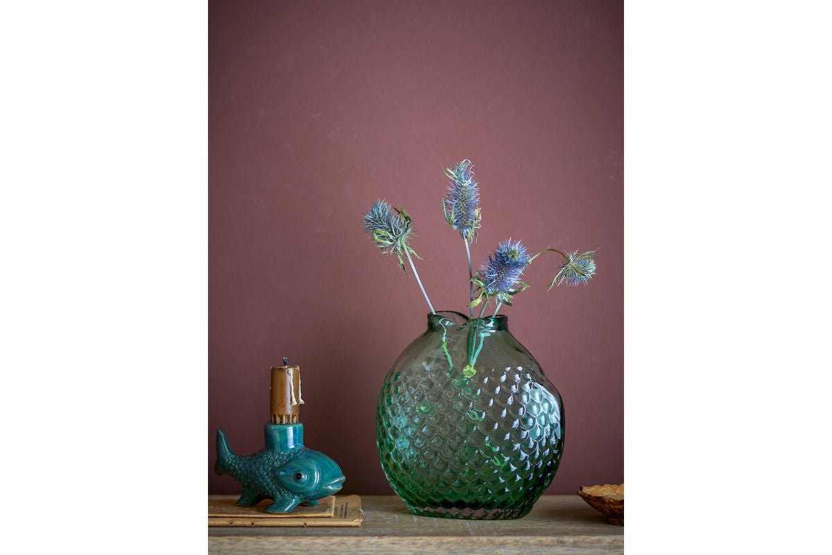 Luxusbetten24 Vase Aqualis Grünes Glas